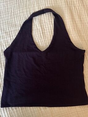 Cotton On Purple Halter Top
